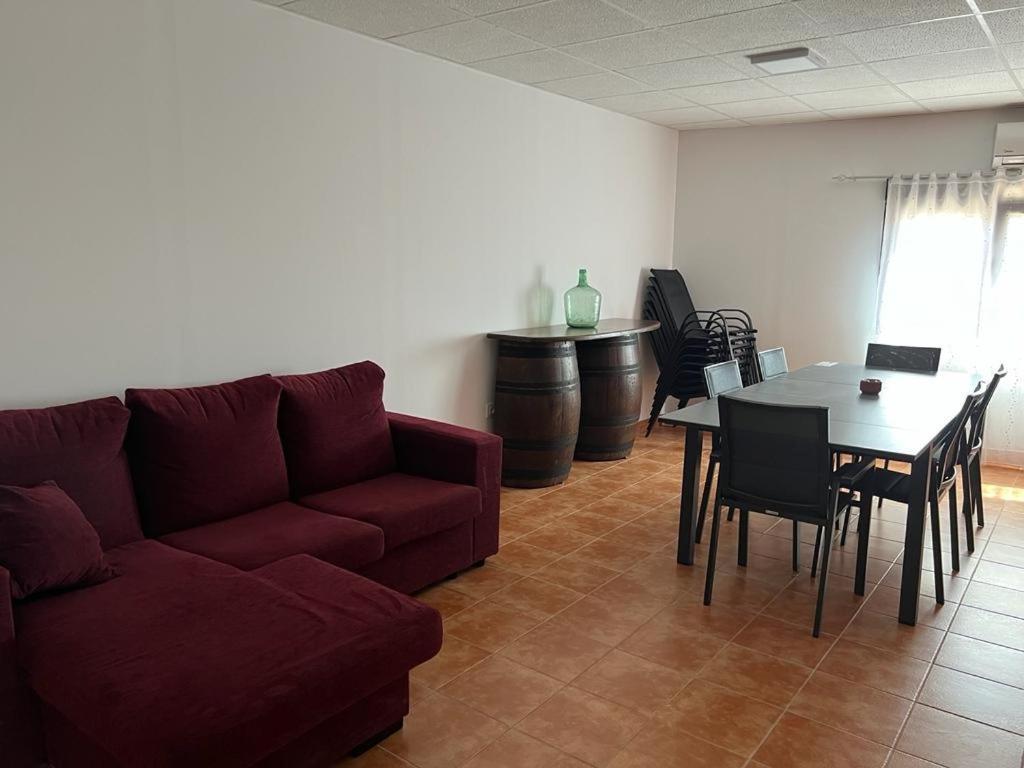 Villa Rural Con Amplia Piscina Campillo de Altobuey Bagian luar foto